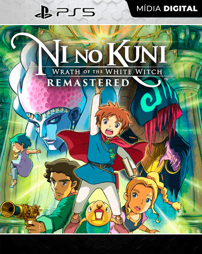 Ni no Kuni: Wrath of the White Witch Remastered – PS5 – Mídia Digital