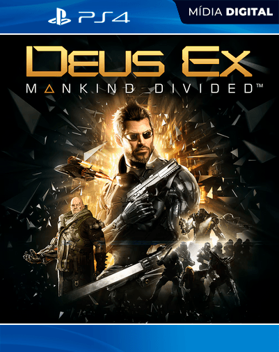 Deus Ex: Mankind Divided – PS4 – Mídia Digital