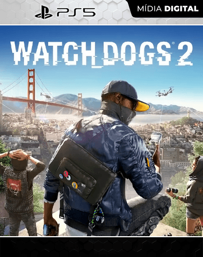 WATCH DOGS 2 – PS5 – Mídia Digital