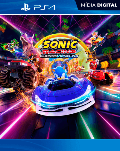 Sonic Racing: CrossWorlds – PS4 – Mídia Digital