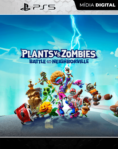 Plants vs. Zombies: Batalha por Neighborville – PS5 – Mídia Digital