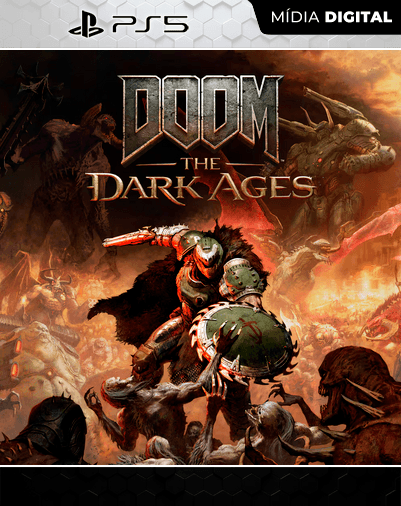 DOOM: The Dark Ages – PS5 – Mídia Digital