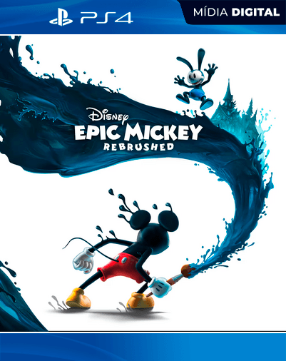 Disney Epic Mickey: Rebrushed – PS4 – Mídia Digital