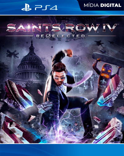 Saints Row IV Re-Elected – PS4 – Mídia Digital