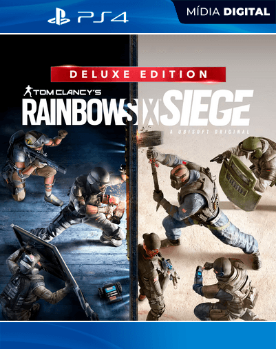 Tom Clancy’s Rainbow Six Siege Deluxe Edition – PS4 – Mídia Digital