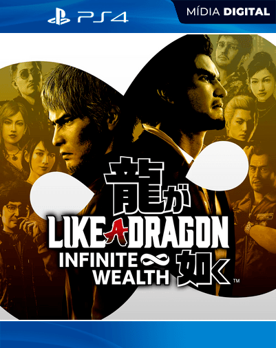 Like a Dragon: Infinite Wealth – PS4 – Mídia Digital