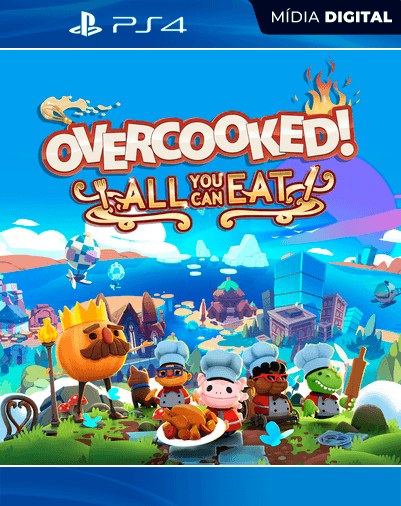 Overcooked! All You Can Eat – PS4 – Mídia Digital
