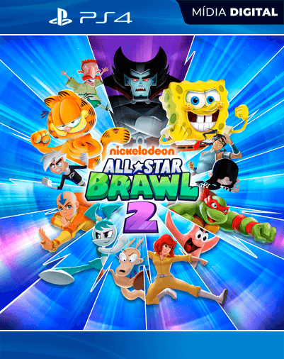 Nickelodeon All-Star Brawl 2 – PS4 – Mídia Digital