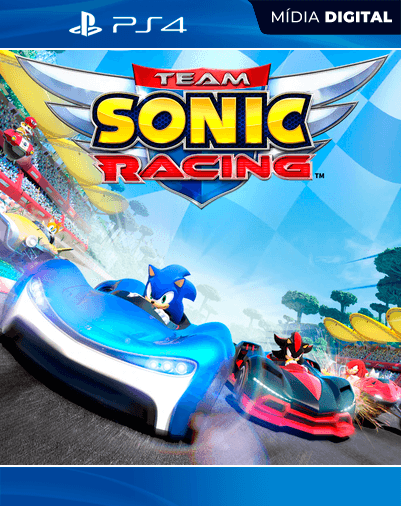Team Sonic Racing – PS4 – Mídia Digital