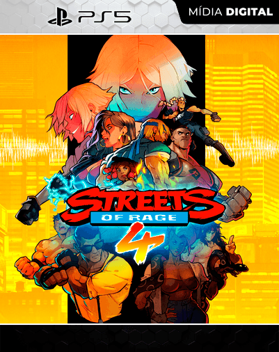 Streets Of Rage 4 – PS5 – Mídia Digital