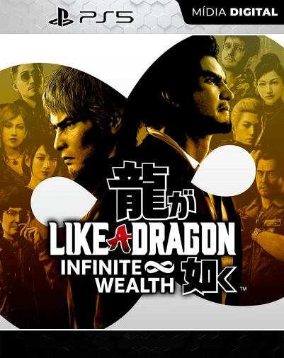 Like a Dragon: Infinite Wealth – PS5 – Mídia Digital