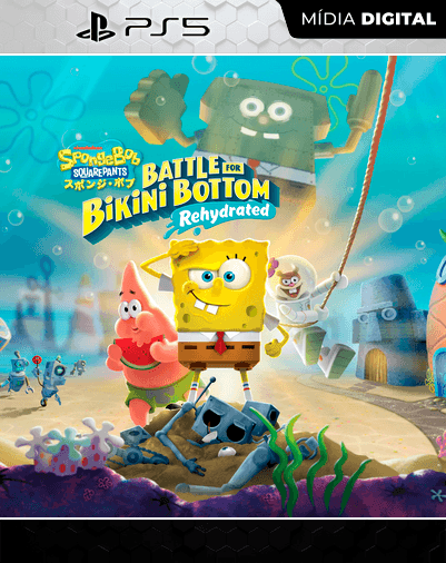 Bob Esponja Calça Quadrada – PS5 – Mídia Digital