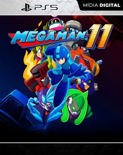 Mega Man 11 – PS5 – Mídia Digital