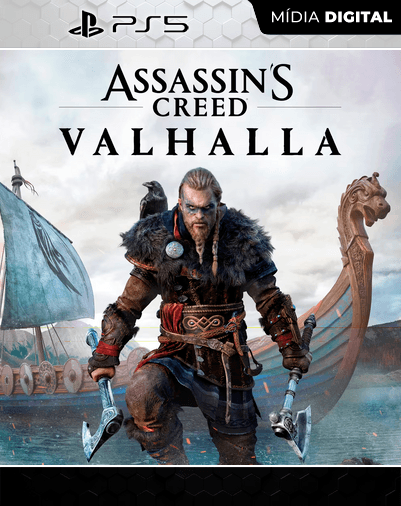 Assassin’s Creed Valhalla – PS5 – Mídia Digital