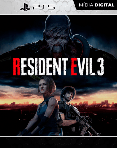 RESIDENT EVIL 3 – PS5 – Mídia Digital