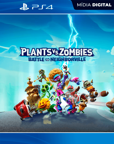 Plants vs. Zombies: Batalha por Neighborville – PS4 – Mídia Digital