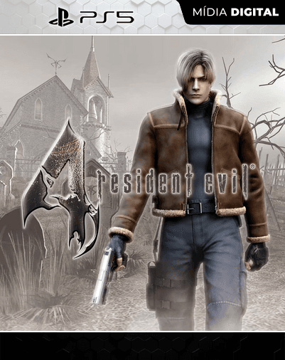 Resident Evil 4 (2005) – PS5 – Mídia Digital