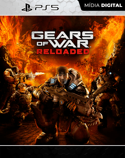 Gears of War: Reloaded – PS5 – Mídia Digital