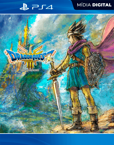 DRAGON QUEST III HD-2D Remake – PS4 – Mídia Digital