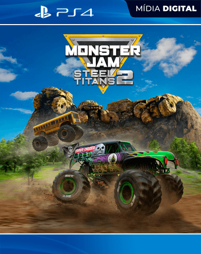 Monster Jam Steel Titans – PS4 – Mídia Digital