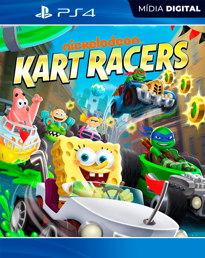 Nickelodeon Kart Racers – PS4 – Mídia Digital