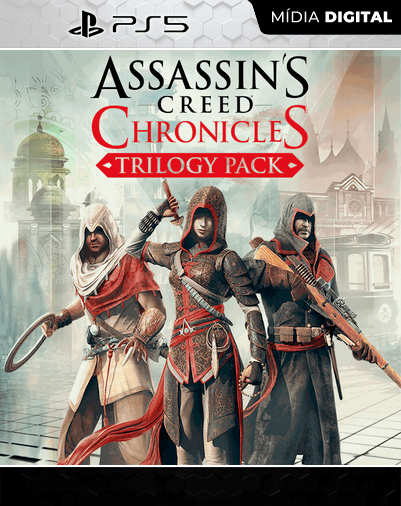 Assassin’s Creed Chronicles Trilogy – PS5 – Mídia Digital