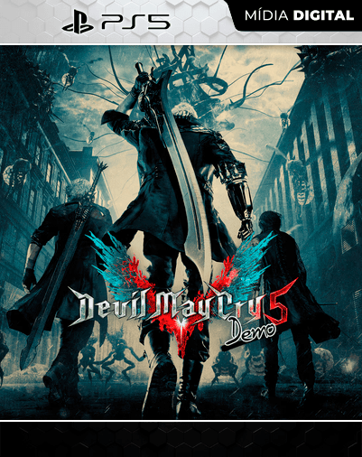 Devil May Cry 5 + Vergil – PS5 – Mídia Digital