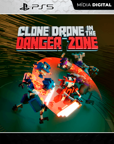 Clone Drone in the Danger Zone – PS5 – Mídia Digital