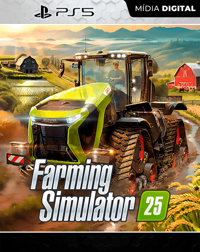 Farming Simulator 25 – PS5 – Mídia Digital