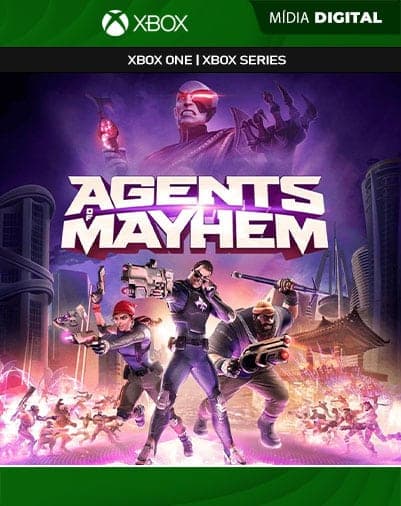 Agents Of Mayhem – Xbox One / XS – Mídia Digital