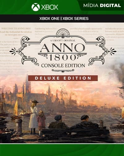 Anno 1800 Console Edition Deluxe – Xbox Series XS – Mídia Digital