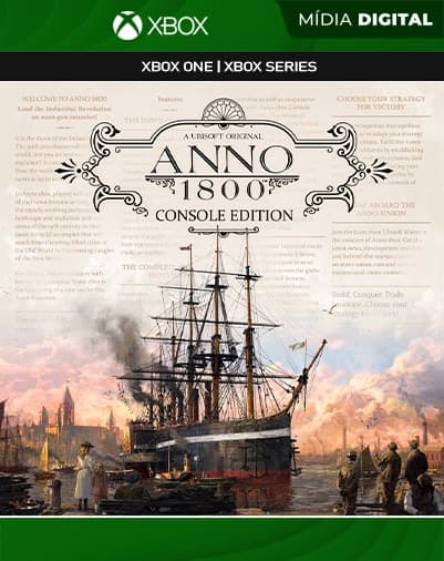 Anno 1800 Console Edition Standard -Xbox Series XS – Mídia Digital