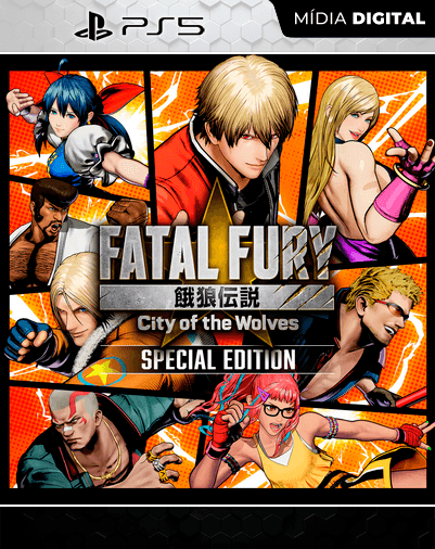 FATAL FURY: City of the Wolves – PS5 – Mídia Digital