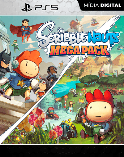 Scribblenauts Mega Pack – PS5 – Mídia Digital