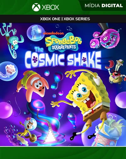 Bob Esponja: The Cosmic Shake – Xbox One / XS – Mídia Digital