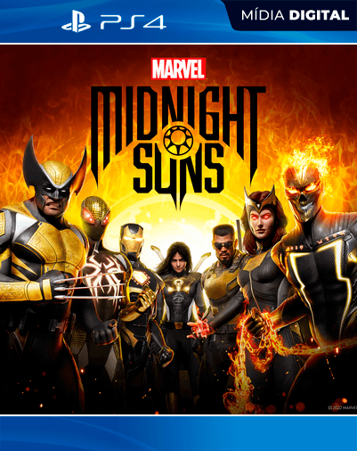 Marvel’s Midnight Suns – PS4 – Mídia Digital