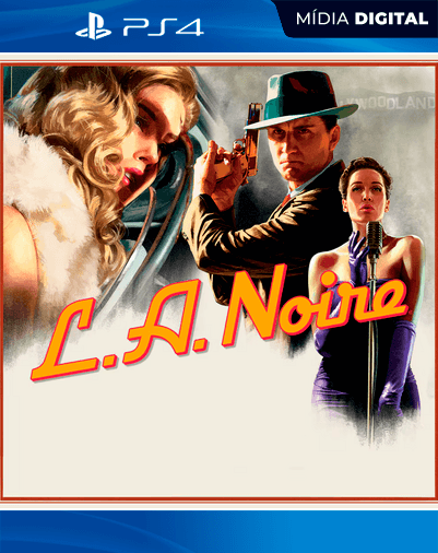 L.A. Noire – PS4 – Mídia Digital