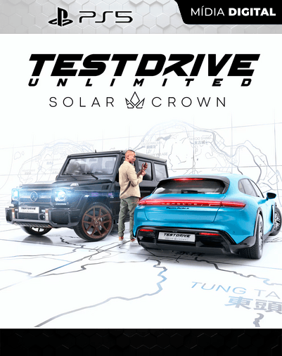 Test Drive Unlimited Solar Crown – PS5 – Mídia Digital