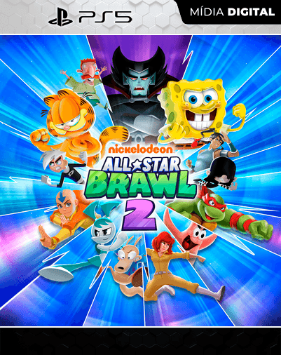 Nickelodeon All-Star Brawl 2 – PS5 – Mídia Digital