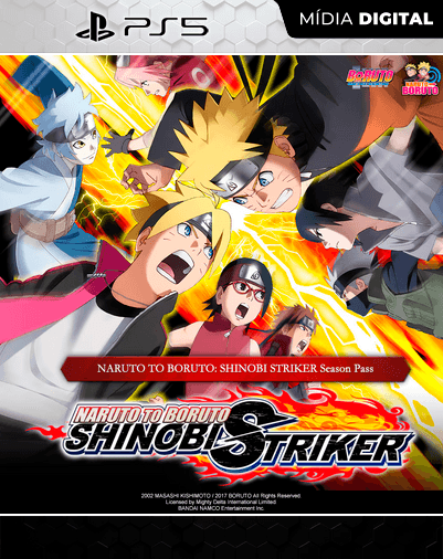 NARUTO TO BORUTO: SHINOBI STRIKER – PS5 – Mídia Digital