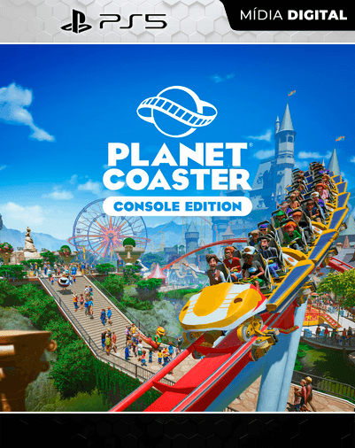 Planet Coaster – PS5 – Mídia Digital