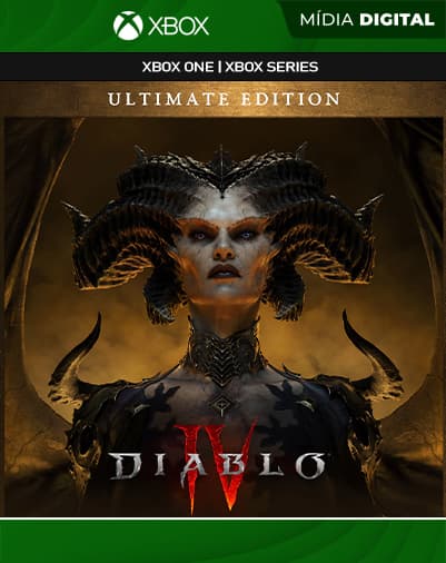 Diablo IV – Edição Ultimate – Xbox One / XS – Mídia Digital