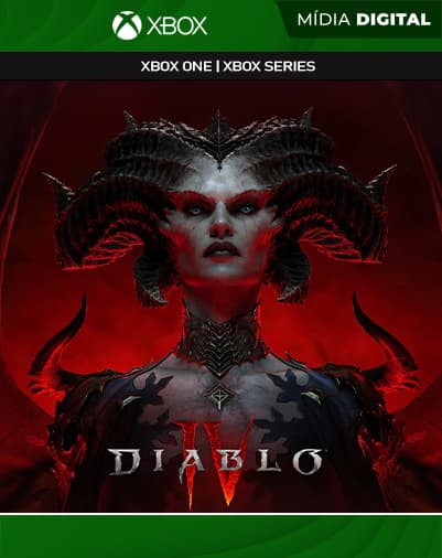 Diablo IV – Edição Padrão – Xbox One / XS – Mídia Digital