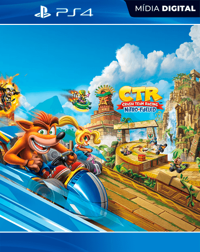 Crash Team Racing Nitro-Fueled – PS4 – Mídia Digital