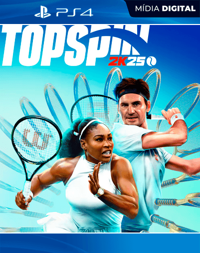 TopSpin 2K25 – PS4 – Mídia Digital