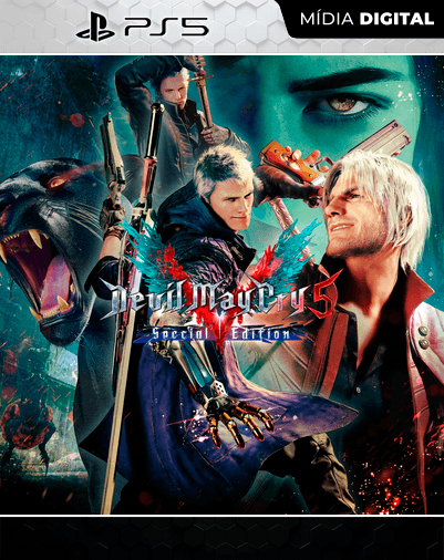Devil May Cry 5 Special Edition – PS5 – Mídia Digital
