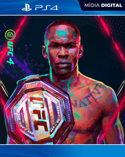 UFC 4 – PS4 – Mídia Digital