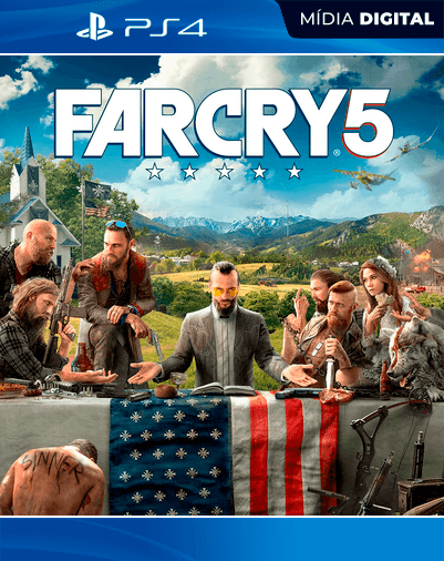 Far Cry 5 – PS4 – Mídia Digital