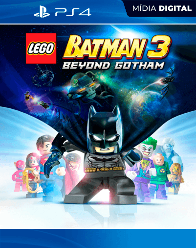 LEGO Batman 3: Além De Gotham – PS4 – Mídia Digital