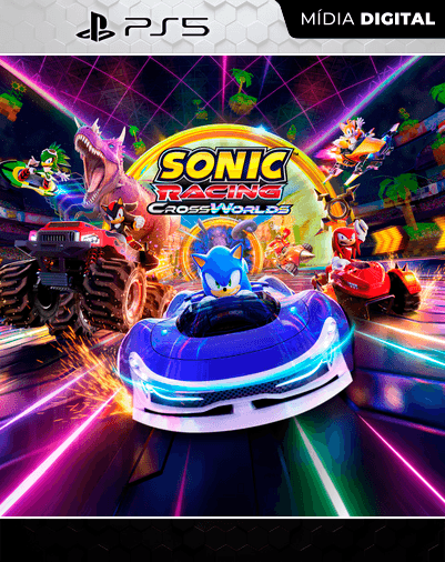 Sonic Racing: CrossWorlds – PS5 – Mídia Digital